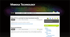 Desktop Screenshot of mimosa-tech.com